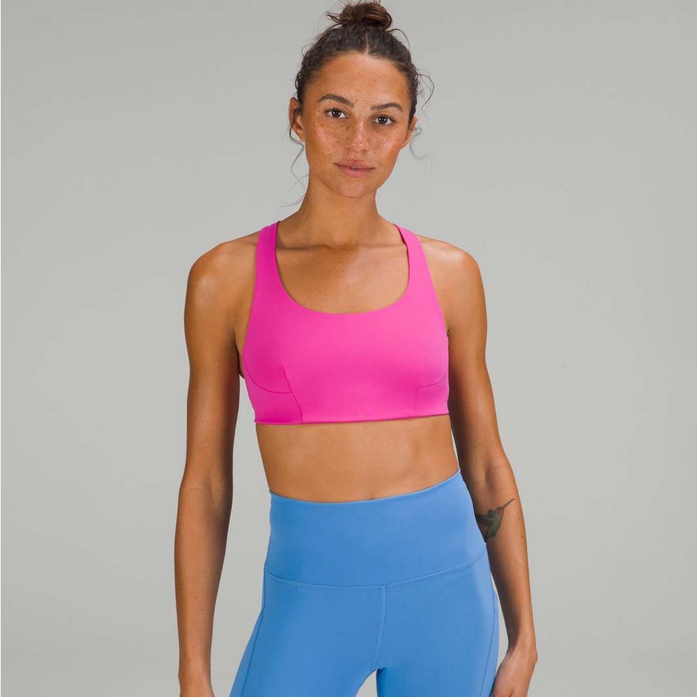 lululemon athletica Pink Sports Bra